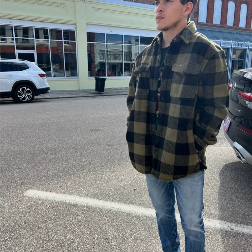 Burlebo Buffalo Check Button-Up Jacket